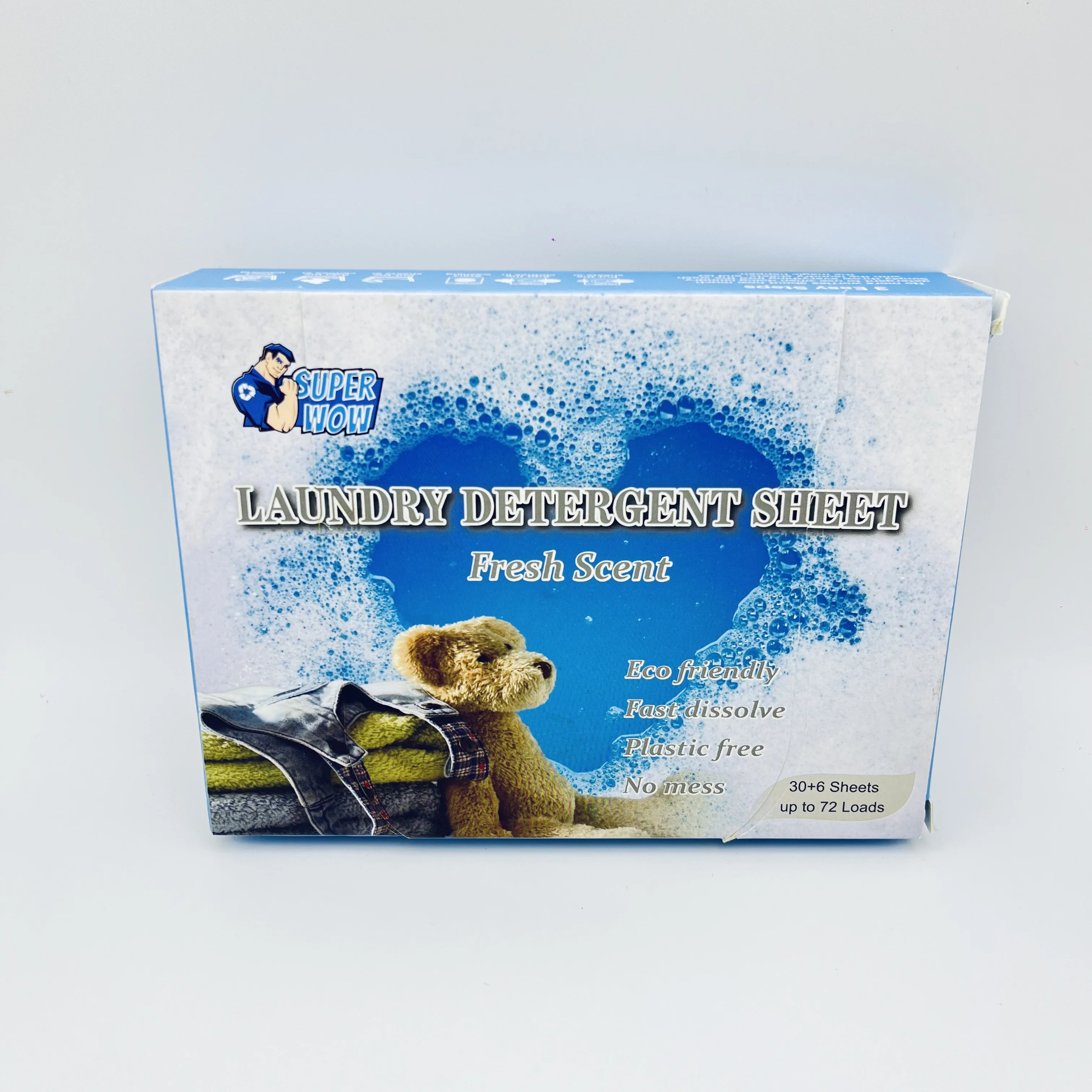 OEM ODM Eco-Friendly Natural Aroma Laundry Detergent Tablets Fragrant Clothes Cleaner in Powder or Liquid Sheet for Travel