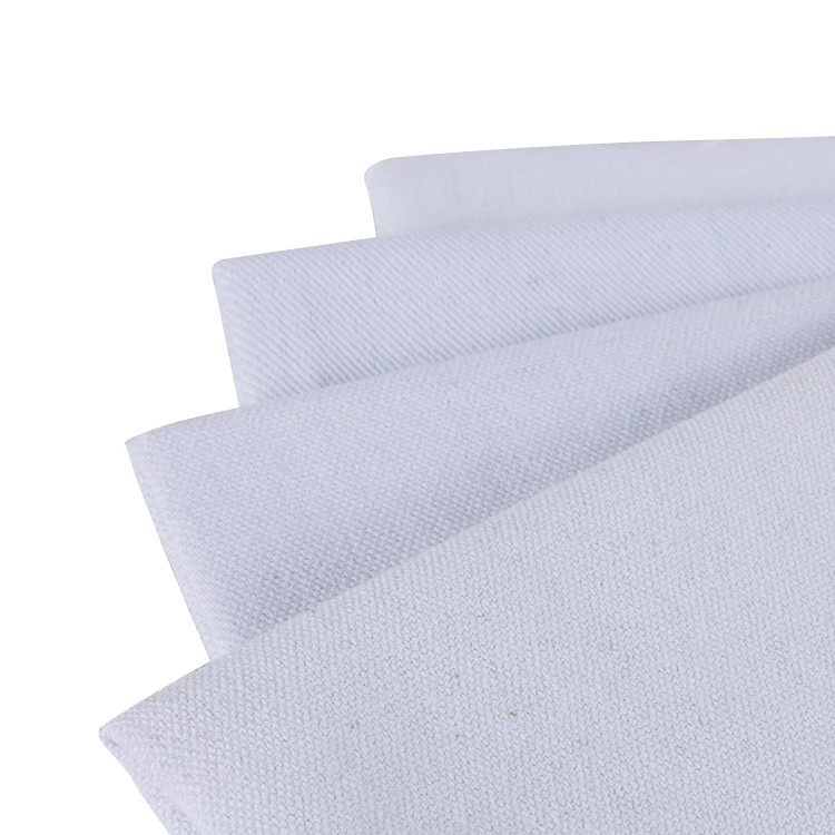 
Factory price 12 OZ bleached recycled cotton grey fabric for Home Textile 