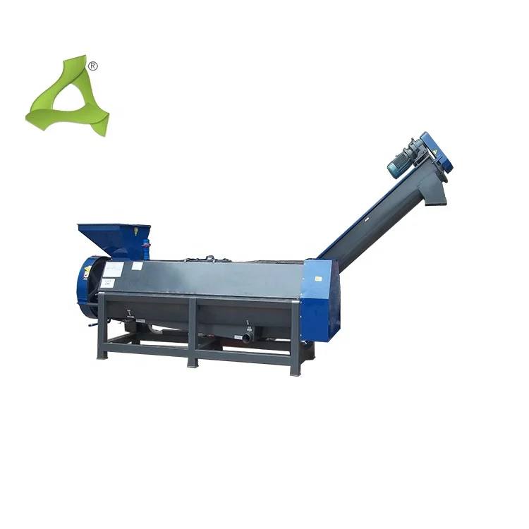 High Speed Plastic Friction Washer For Recycle Washing Line