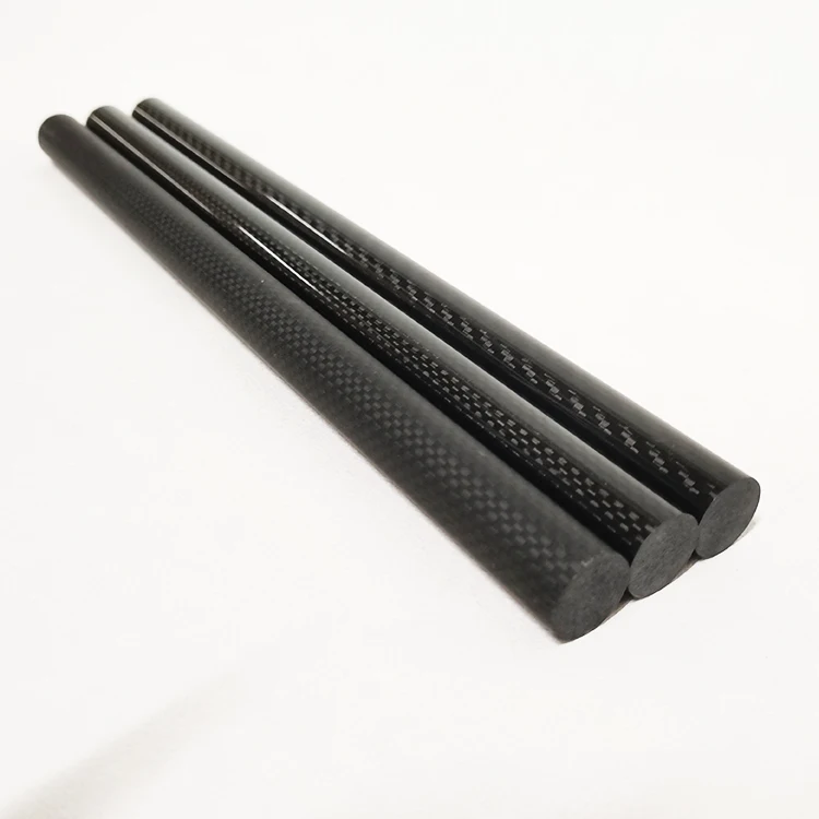 Customized High Strength 1mm 1.5mm 1.8mm 2mm 3mm 3.5mm 5mm 6mm 8mm 9mm 9.5mm Solid Carbon Fiber Rod