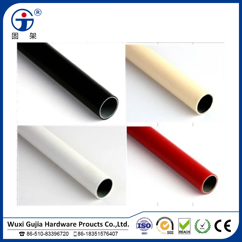 Gujia OD 28mm Beige Lean Pipe with 1.0mm Thickness for Creform Tube Kaizen Products Assembly 4 Meter Per Piece