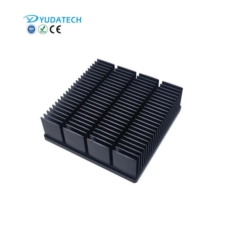 customizes various sizes of motherboard chip heat sink aluminum cold forging raspberry pi 4b heatsink