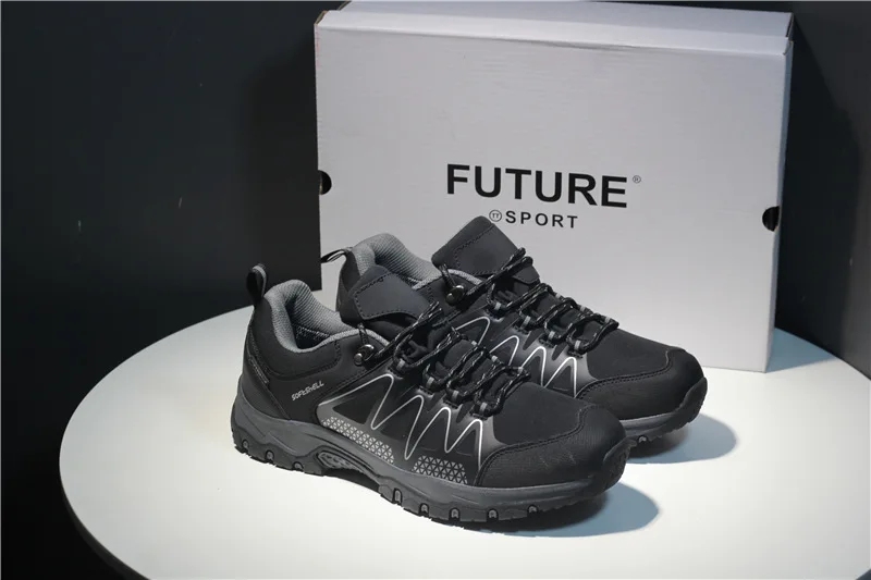 wholesale 2022 New Custom Hiking Shoes Waterproof Men Mountain Outdoor Trendy Non Slip Waterproof Hiking Shoes