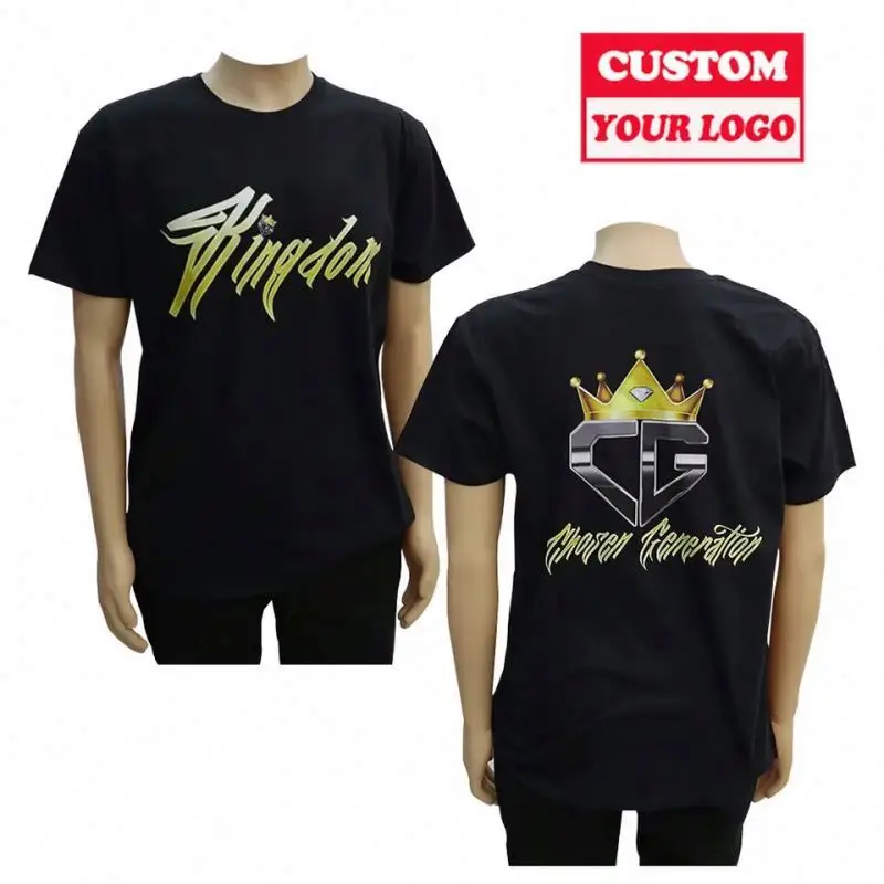 High Quality 100% customised Cotton Custom Shirt For Printing Men T Shirts Personalized Logo Customized T-Shirts Women