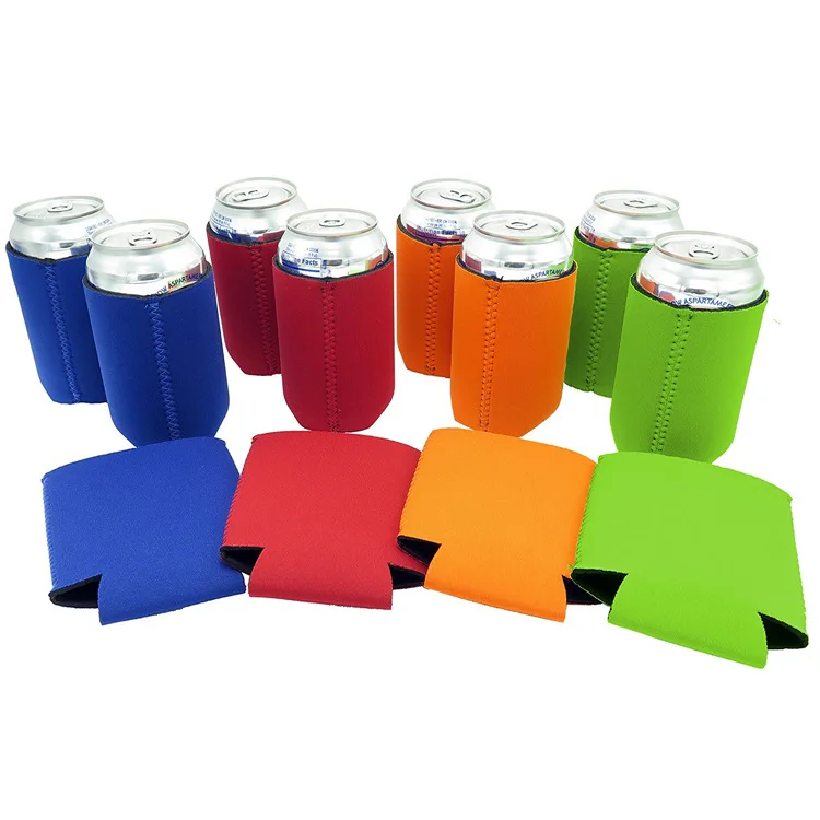 Customized Cold Insulation Leather Cover for Beer Can  Beverage Bottles Diving Material Cooler Bags Manufactured by Experts