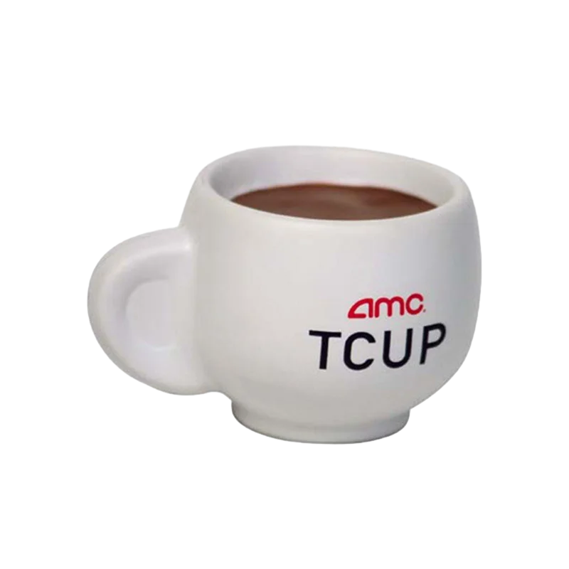 Coffee Mug Stress Ball Cute Customized Logo Pu Squeeze Foam Coffee Mug Shaped Stress Ball