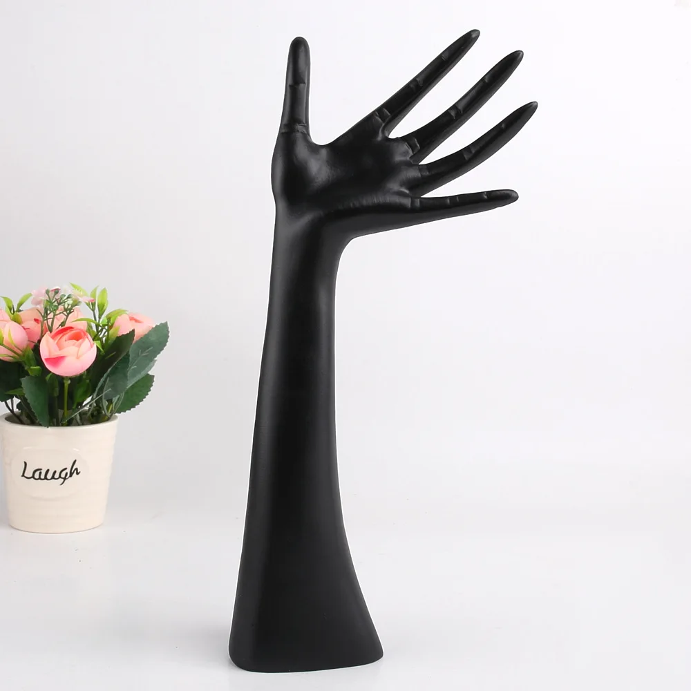 Resin long hand mannequin ring bracelet necklace jewelry display props