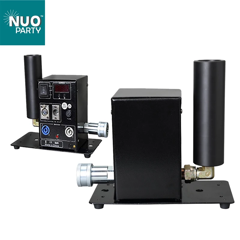 Stage Effects Cannon Co2 Cryo Jet 12 leds bulb DMX-512 Special Effect Fog Smoke C02 Jet Machine