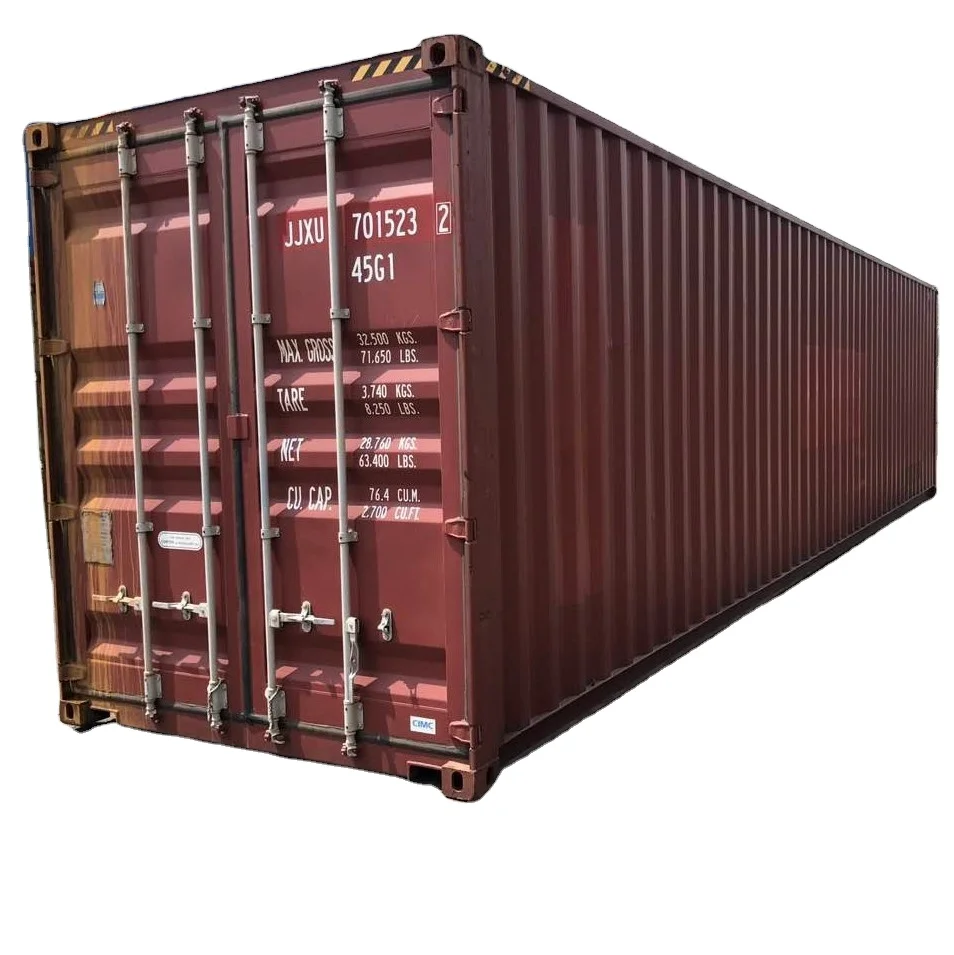 Highly  quality  customized corten steel 40ft hc shipping container sea container