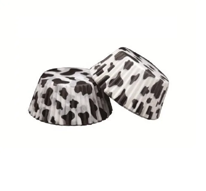 Hot Sale Single Wall Baking Paper Cup Liners Cupcake and Muffin Cup Print Handling