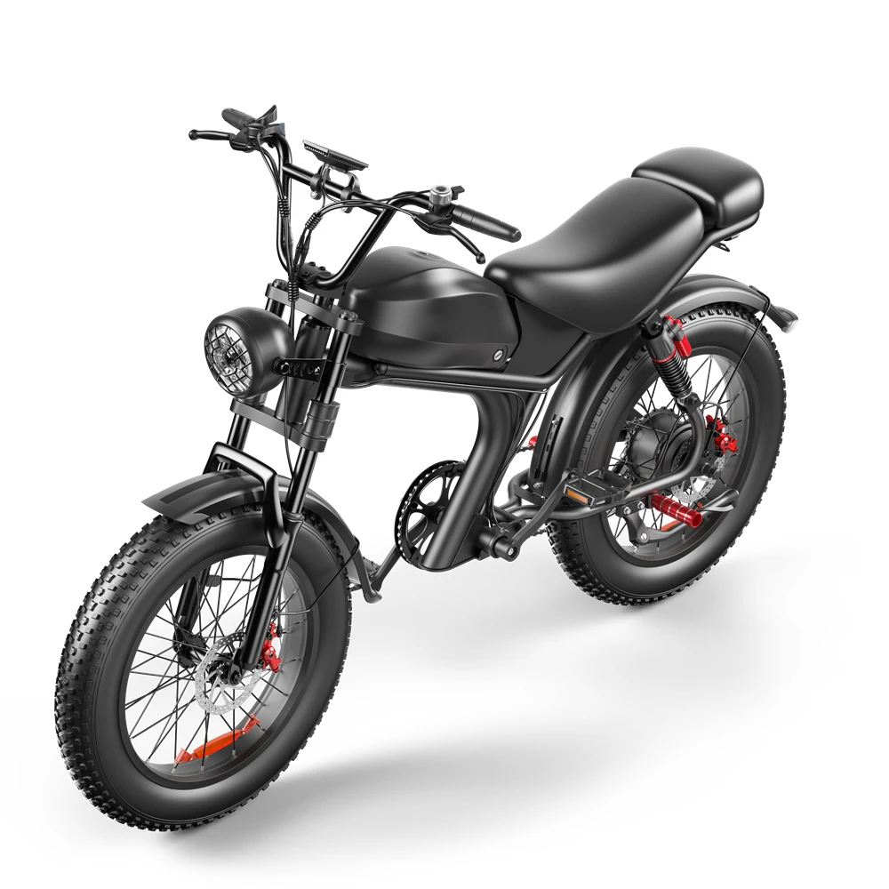 New delivery Britain stock warehouse C93 48v 20ah adult retro electric bicycles 1000w fat tyre e bike 20 inch electric bike UK