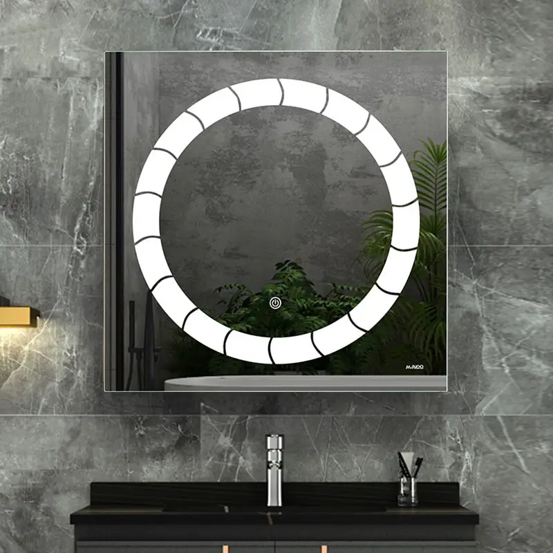 Customized Smart Led Bathroom Mirror With Led Light Mirror Touch Sensor Switch