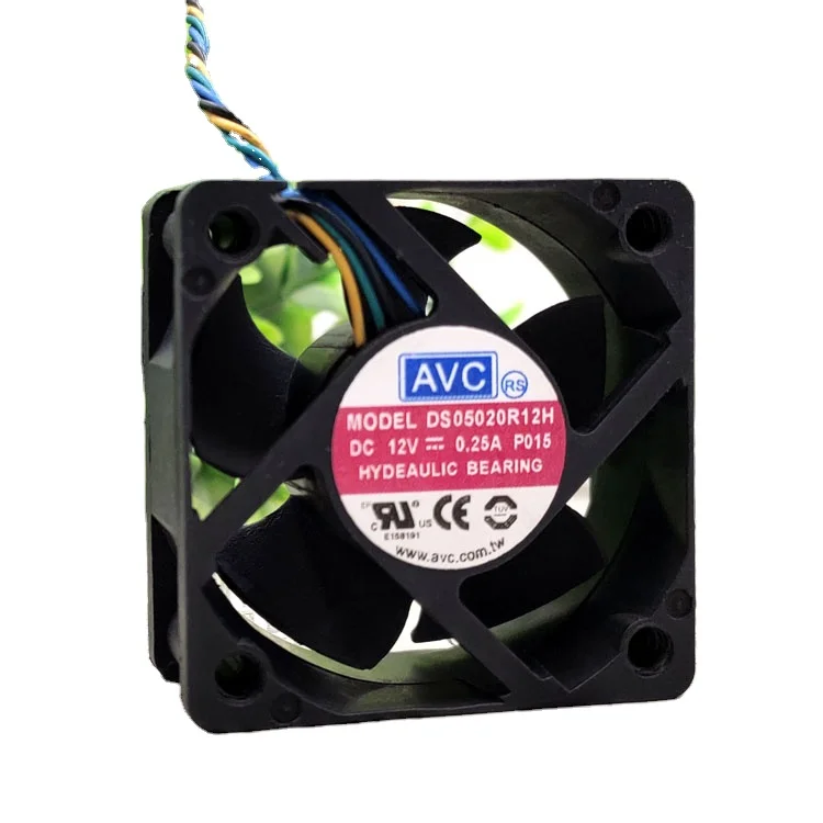 5020 Fan Dc 12v High Cfm Fan 4wire Pwm Blower Cooling Fan Ds05020r12h