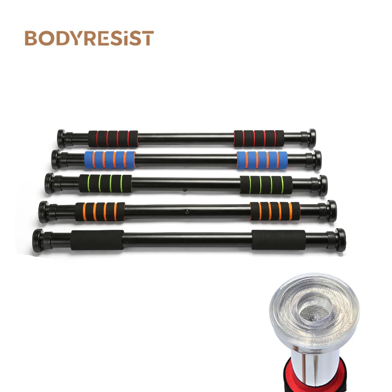 Zhenxing Home Gym Exercise Adjustable 62-100cm Door Frame Mounted Workout Pull Up Bar For Fitness