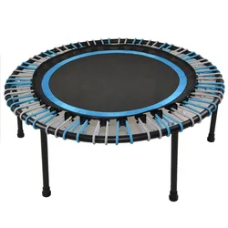 Mini Trampoline 40inch Fitness Rebounder for Adults Indoor  Workout bungee rope suspension quiet soft jumping