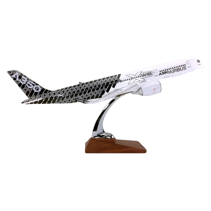 47cm 1/142 Scale Airbus A350-900XWB Carbon Fiber Design Aviation Plane Model