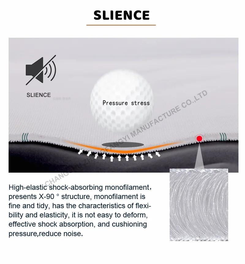 Custom Flame Retardant Double-sided 3D Anti-rebound Sound-absorbing Golf Simulator Impact Screen For Golf Simulator