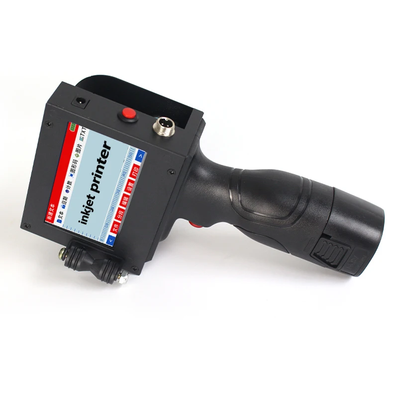 Automatic online barcode date stamp coding machine handjet portable printer for water pet bottle