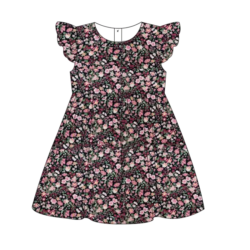 New Design  New Fashion Wedding Party Princess Toddler baby Girls Clothes and  Dresses