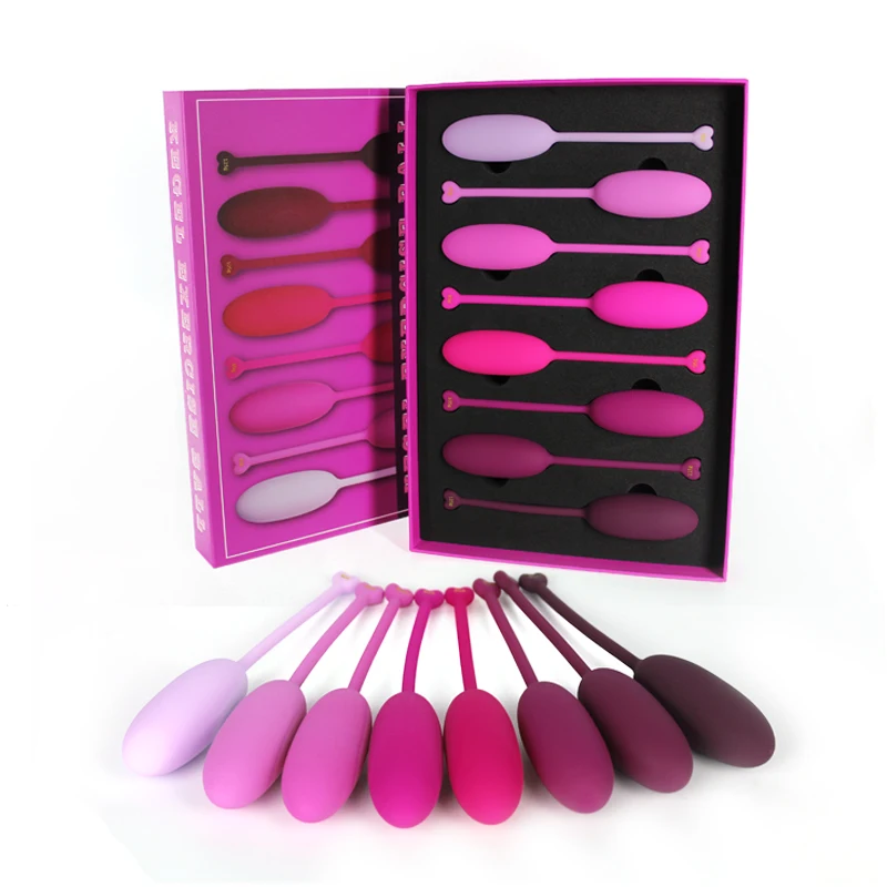 Silicone Pelvic Floor Exercise Weights Kegel Ball Gift Box Set Different Weight Kegel Ball Training Kits for Women Training Kit