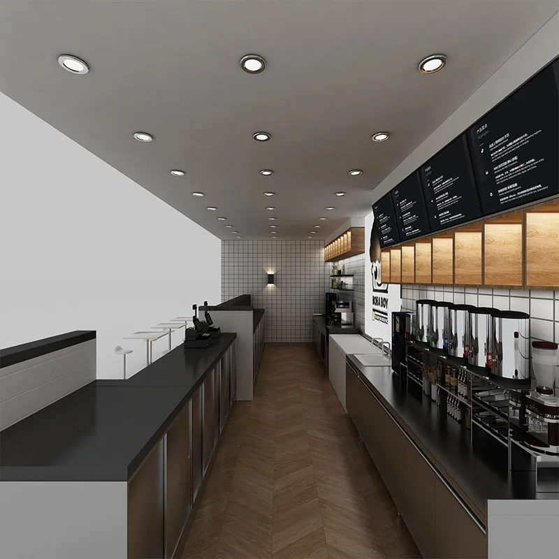 
Affordable Milk Tea Shop Chain Design tea shop coffee shop decor wisda display 