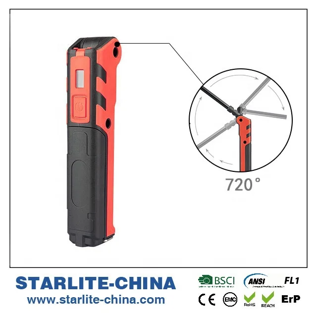 2020 инновационный карманный фонарик 18650 лм, перезаряжаемый Магнитный Водонепроницаемый фонарь для ремонта автомобиля COB для осмотра работы