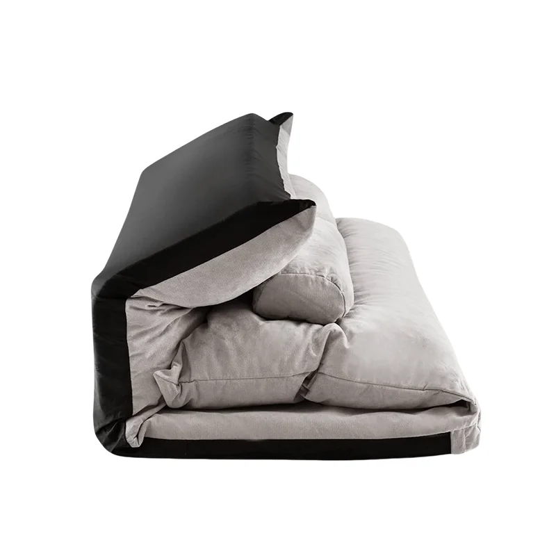 Hot new Leisure light luxury lazy person sofa can lie and sleep folding tatami sofa living room bedroom floor double small sofa