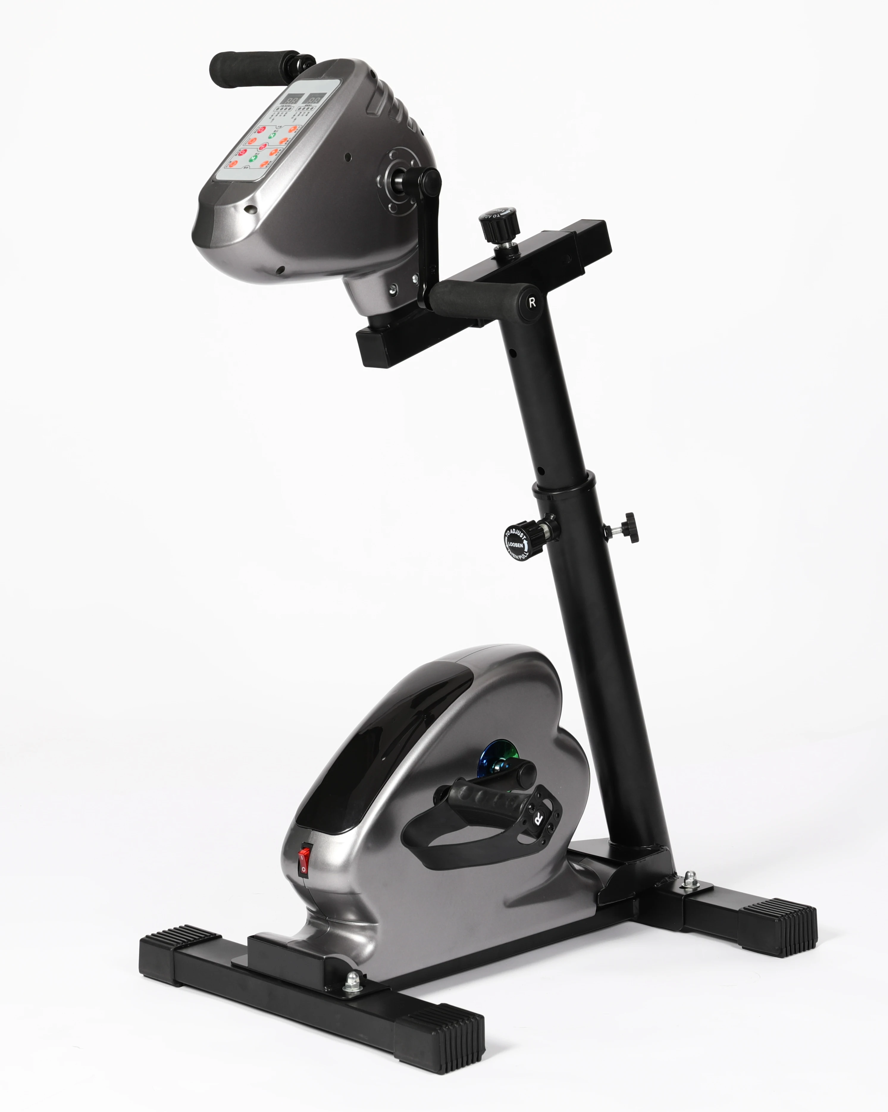 New mini training exercise bike electric upper and lower limb pedal exercise elliptical machine elderly rehabilitation therapy