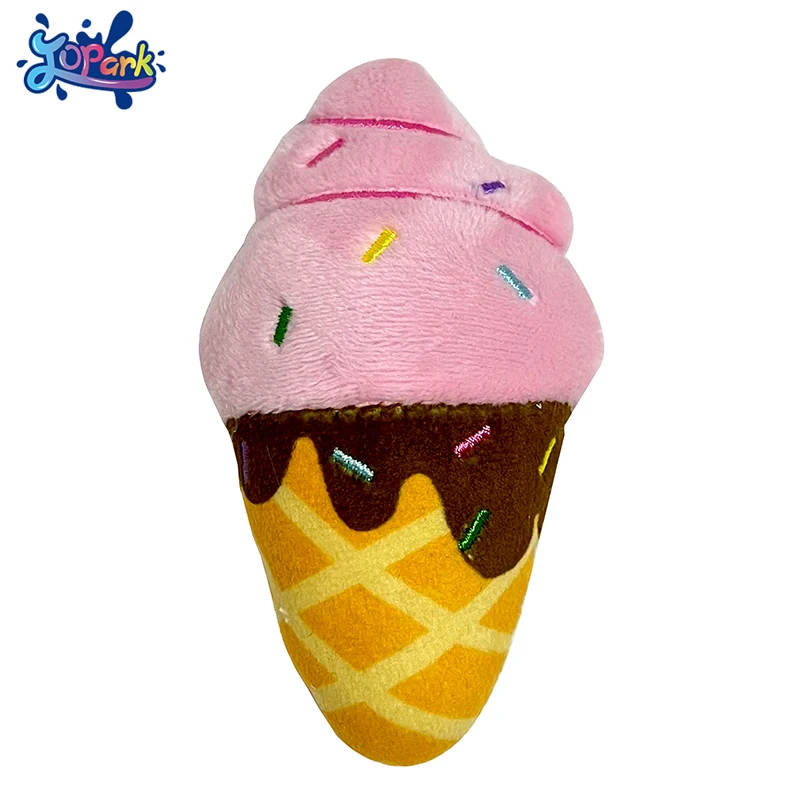 Custom OEM Plush Christmas Doll lovely Plush toy Cookies Hamburger Kids Plush Eggs Doll Soft Chips Christmas gift season