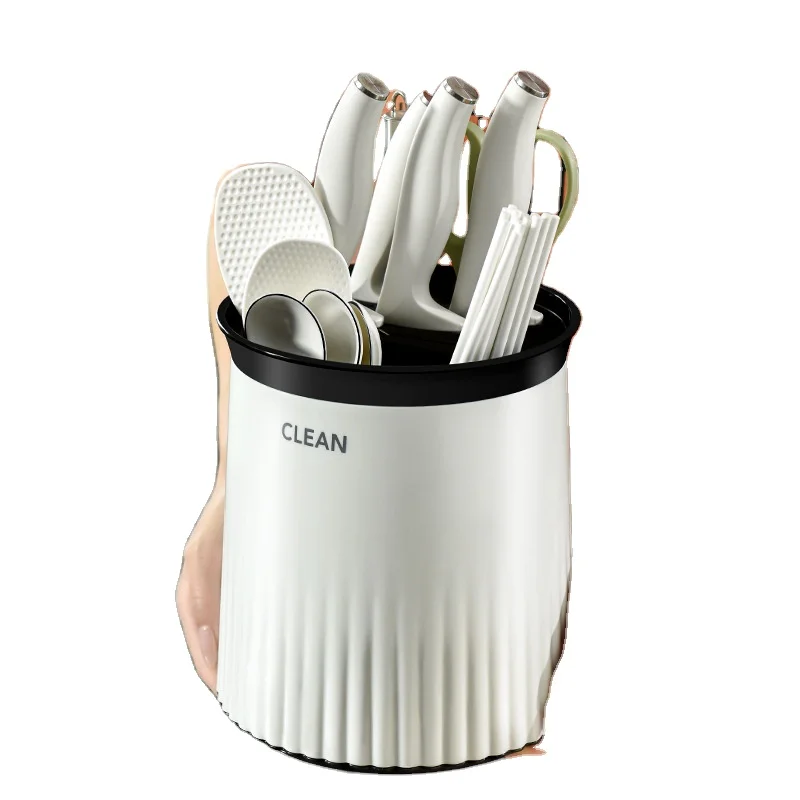 High Quality promotion new item  Plastic Acrylic kitchen knife and fork organizer