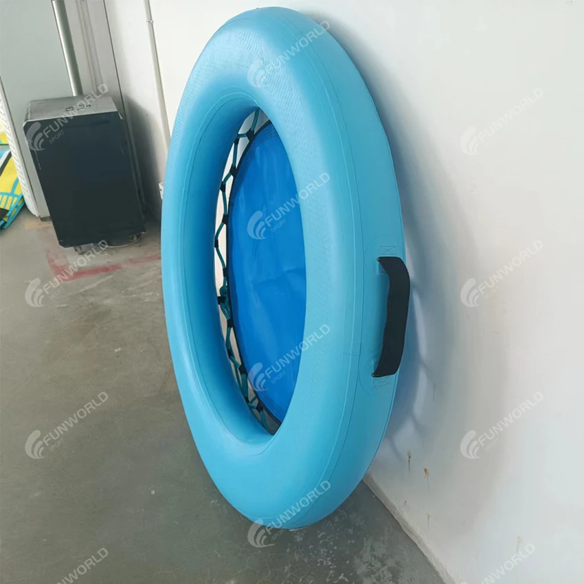 Outdoor inflatable air pool floats Park Water Sports Floating Inflatable Kids Water Jumping Trampoline Game for Weekend