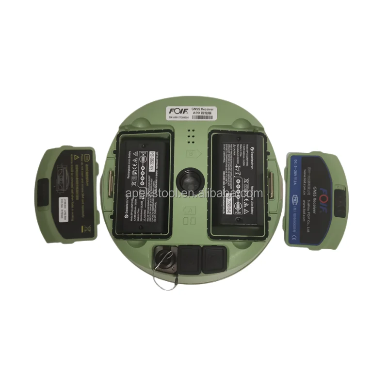 Easy To Operate Foif A90 Gps Rtk Gnss Receiver 1408 Channels Imu Base And Rover External Battery  Rtk Gnss Gps Foif A90
