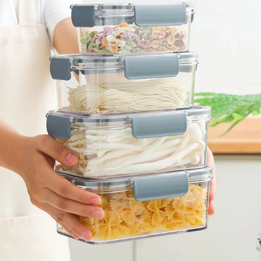 New product glass food storage container kitchen food storage airtight food storage container