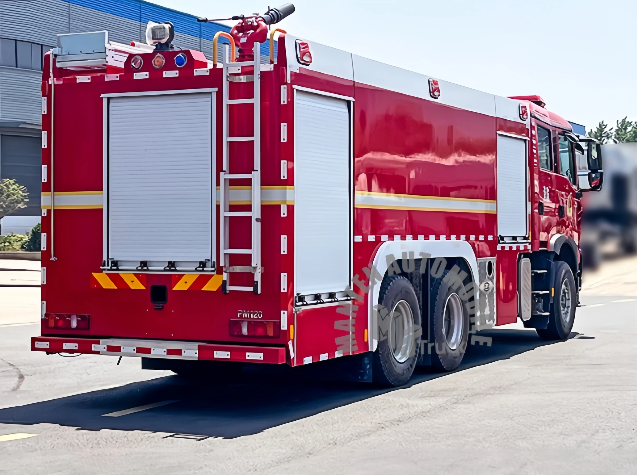 HOWO SHACMAN 10m3 cbm 8ton 5000Liters Gallon Fire Vehicles 4X2 6X4 Foam Dry Powder Fire Fighting Truck