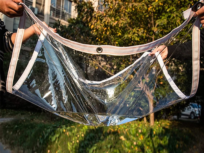 Litong Garden Cover Gazebo perlago vertical walls PVC clear tarp side curtains