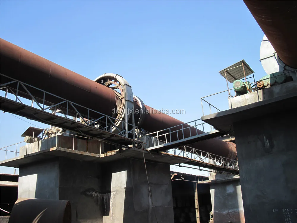 Calcined Gypsum Production Plant Gypsum Powder Rotary Kiln
