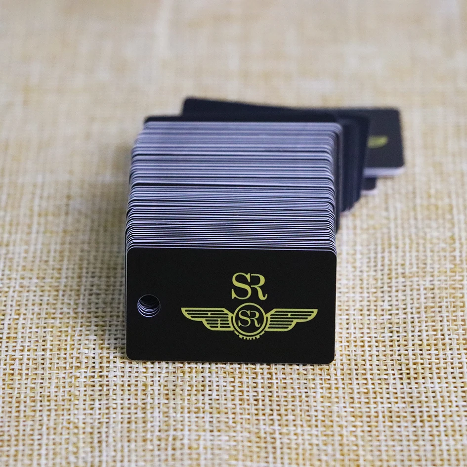 Customized Small Size Access Control Key Tag Mini PVC Loyalty VIP Membership Cards