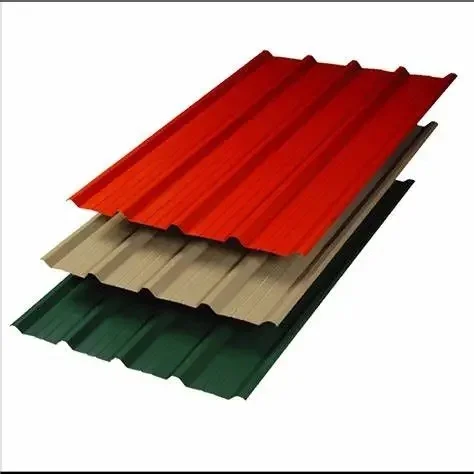 
0.3Mm 4 X 8 Galvanized Steel Roof Sheet Metal Ruffled 