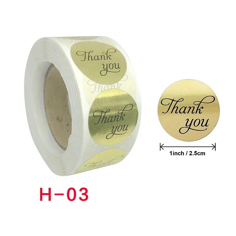 Custom self adhesive shopping wedding baking heart shape thank you sticker envelope label
