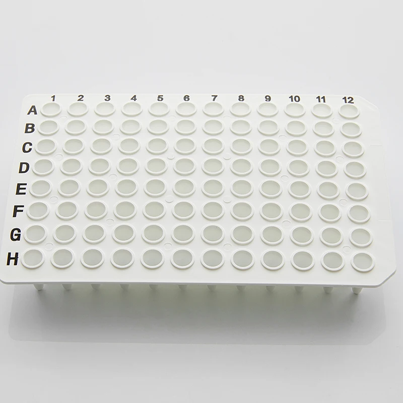 laboratory consumable plate 96 well PCR plate 0.1ml no skirt reagent kit