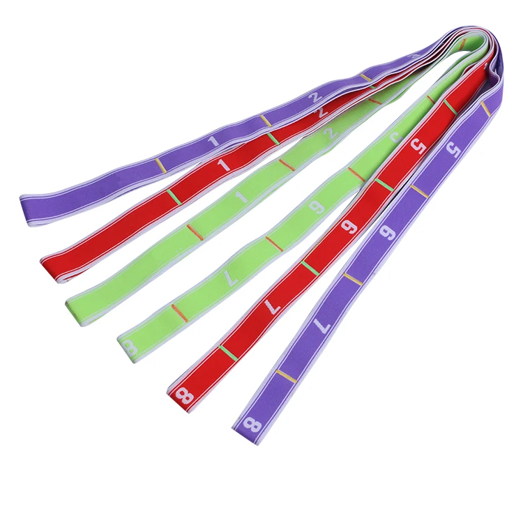 Yoga Pull Strap Belt nylon Elastic Latin Dance Stretching Band Pilates Lifting GYM Fitness Exercise elastic band belt