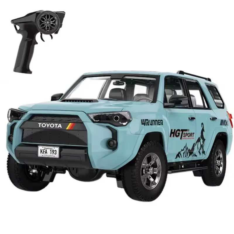 SJY-HG4-52 1:18 High Simulation Electric Model RC Car 2.4g Electric 4WD Hill Climb Car Sound, Light and Smoke RC Car