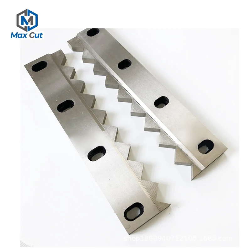 Double Shaft Wood Plastic Shredder Blade For Recycling Crushing Machine
