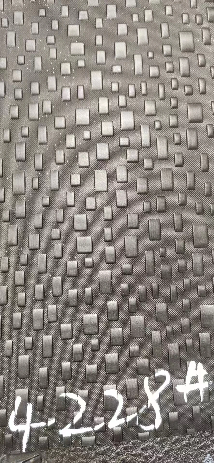 Customized crocodile patterns embossing plate for leather tannery press machine