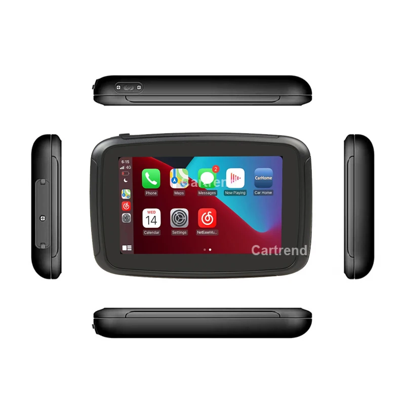 Wifi BT монитор Мотор GPS навигация Авто ссылка дисплей беспроводной Android авто Apple CarPlay интерфейс
