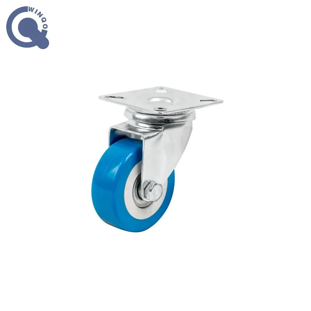 wholesale swivel fixed rigid trolley wheels for cart and trolley
