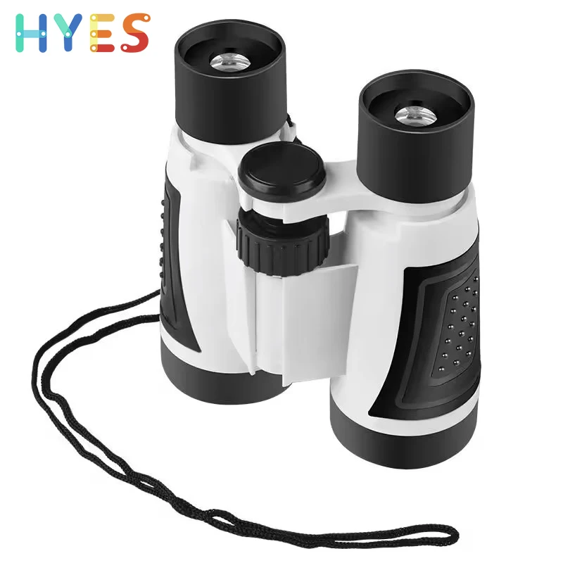 Huiye Professional 8X30 Binocular Telescope Fun Outdoor Educational Bird Watching Portable Puzzle Toys Gifts for Kids