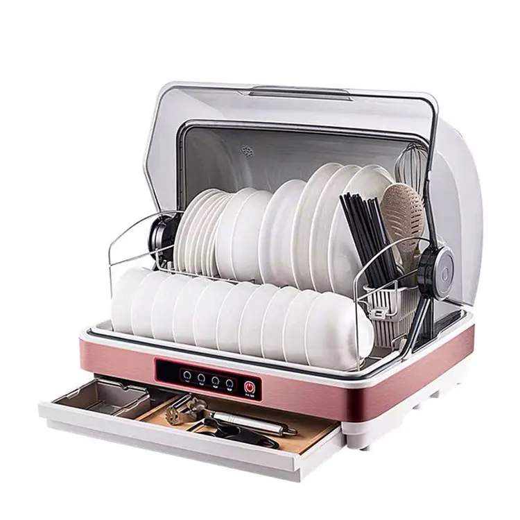 Двухуровневая сушилка для посуды, сушилка для посуды с горячим воздухом