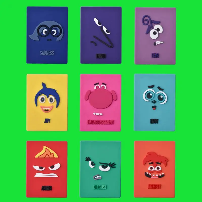 PVC shoes charms dog inside out stock design Hook clip Stickers lucky  charms Business Logo special   clog charm