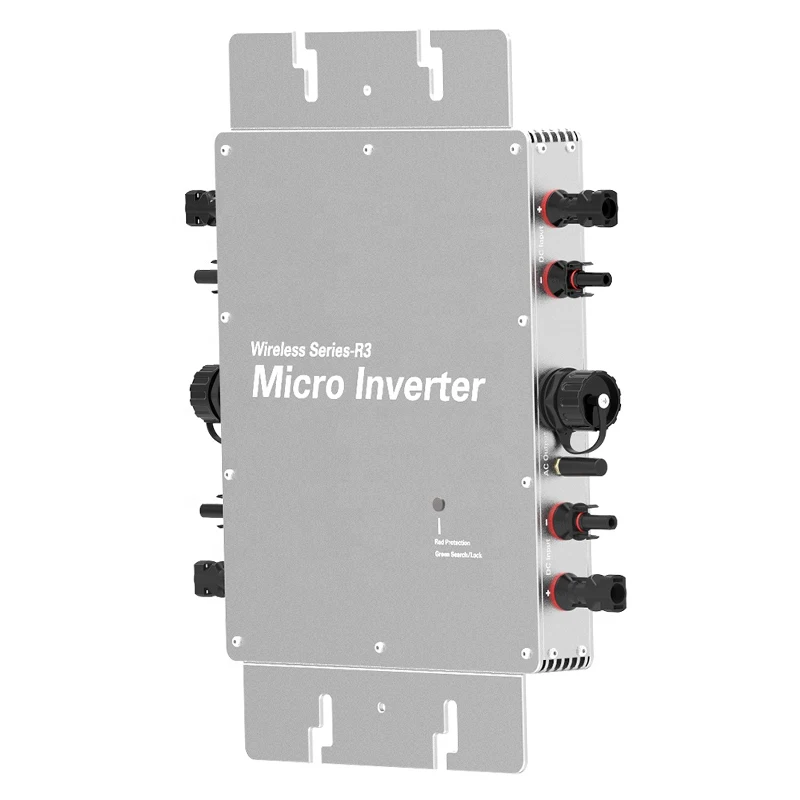 1600w micro inverter WVC-1600 with MPPT tracking high efficiency solar microinverter grid tie converter
